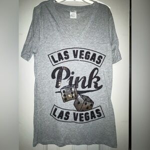 VS PINK LasVegas t-shirt, size Large
